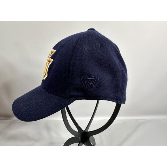 Marquette University Golden Eagles Navy Blue Ball Cap Top Of‎ The World One Fit - Picture 4 of 16
